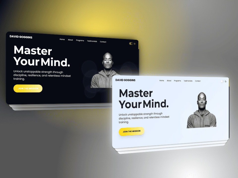 Elevate Coaching Personal Development Website Design